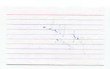 Joseph Morales Signed 3x5 Index Card Autographed Signature Actor HAMILTON