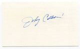 Johnny Callison Signed 3x5 Index Card Autographed baseball Chicago White Sox MLB