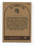 2002 Fleer Tradition Mike Lowell Signed Card Baseball Autographed MLB AUTO #335