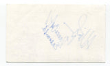 Allison Leo Signed 3x5 Index Card Autographed Actress A Winter's Tale