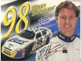 Elton Sawyer Signed 8.5 x 11 inch Photo NASCAR Racing Race Car Driver