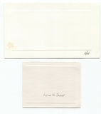 Louis W. Sauer Signed Card Autographed Signature Doctor Whopping Cough Vaccine