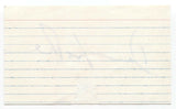 The Steve Morse Band - Dave LaRue Signed 3x5 Index Card Autographed Signature