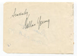 Shirlee Tegge Signed Album Page Autographed I Love Lucy SUPER SCARCE