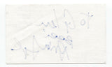 Asia Argento Signed 3x5 Index Card Autographed Actress Signature Director
