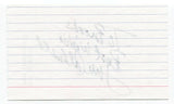 Jim Caldwell Signed 3x5 Index Card Autographed Signature Football Colts Coach