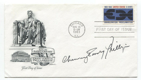 Channing E. Phillips Signed FDC Autographed Signature Civil Rights Leader