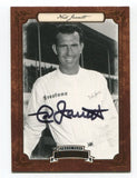 2010 Press Pass Legends Ned Jarrett Signed Card Autograph Racing NASCAR AUTO #19