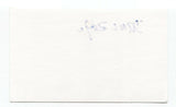 Dane Zajc Signed 3x5 Index Card Autographed Signature Author Writer Poet