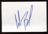 Crystal Bernard Signed 4 x 6 Inch Index Card HUGE Signature Autographed WINGS