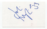 Julianna Margulies Signed 3x5 Index Card Autographed Actress ER The Good Wife