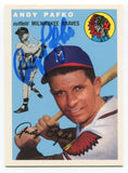 1994 Topps Archives 1954 Andy Pafko Signed Card Baseball Autographed AUTO #79