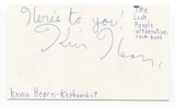 Kevin Hearn Signed 3x5 Index Card Autographed Signature Barenaked Ladies