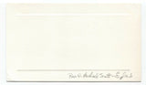 Michael Scott Signed Card Autographed Signature Priest South African Activist