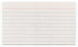 Tony Dungy Signed 3x5 Index Card Autographed Signature Football Coach HOF