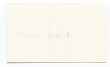 Clyde Scott Signed 3x5 Index Card Autographed NFL Football Philadelphia Eagles