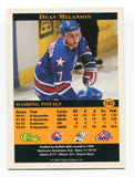 1994 Classic Games Pro Prospects Dean Melanson Signed Card Hockey NHL AUTO #102