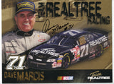 Dave Marcis Signed 8.5 x 11 inch Photo NASCAR Racing Race Car Driver