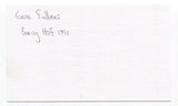 Gene Fullmer Signed 3x5 Index Card Autographed Boxer Boxing Champ