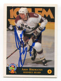 1994 Classic Pro Prospects Aris Brimanis Signed Card Hockey Autograph AUTO #138