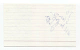 John Pattison Signed 3x5 Index Card Autographed Signature Producer Writer