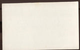 Abe Ribicoff Signed Index Card Autographed Signature AUTO United States Senator
