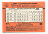 1990 Donruss Al Newman Signed Card Baseball Autographed AUTO #506
