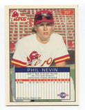 1993-94 Fleer Excel Phil Nevin Signed Card Baseball RC Autograph AUTO #207