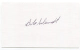 Bob Schmidt Signed 3x5 Index Card Autographed MLB Baseball New York Yankees