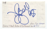 Darryl M. Bell Signed 3x5 Index Card Autographed Signature Actor School Daze