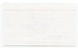 Bob Lamey Signed 3x5 Index Card Autographed Signature Football Colts Announcer