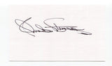 Chuck Stevens Signed 3x5 Index Card Autographed Baseball St. Louis Browns