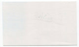 Doug Cosbie Signed 3x5 Index Card Autographed Signature Football Dallas Cowboys