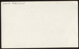 Jack Anderson Signed Index Card 3x5 Autographed Signature AUTO