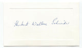 Herman Schneider Signed Card Autographed Signature Author Philosopher