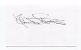 Chuck Stevens Signed 3x5 Index Card Autographed Baseball St. Louis Browns