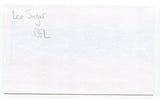 Leo Sugar Signed 3x5 Index Card Autographed Football NFL St. Louis Cardinals
