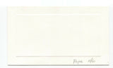 Arthur Upham Pope Signed Card Autographed Signature Persian Art Expert