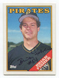 1988 Topps Brian Fisher Signed Card Baseball Autographed AUTO #193