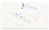 Eves Plum - Ben Kotch Signed 3x5 Index Card Autographed Signature