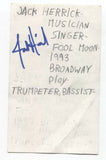 Kim Starkwood Signed 3x5 Index Card Autographed Signature Musician Singer