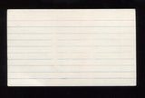 John Glenn Beall Jr. Signed 3x5 Index Card Autographed Signature Senator
