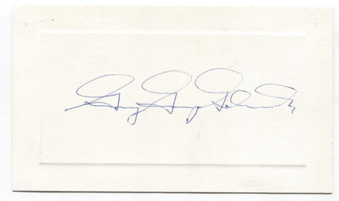 Guy Gabrielson Signed Card Autographed Signature Politician