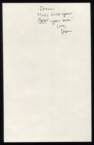 Suze Orman Signed Book Page Cut Autographed Cut Signature