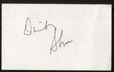 Dinah Shore Signed Index Card Signature Autographed AUTO