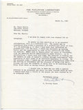 Dr. Horsley Gantt Signed Letter TLS Autographed Signature PAVLOV CONTENT