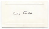 Frederick Gibberd Signed Card Autographed Signature Architect