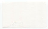 Subtractor - John Keffer Signed 3x5 Index Card Autographed Signature