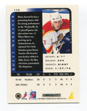 1997 Pinnacle Rhett Warrener Signed Card Hockey NHL Autograph AUTO #138