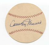 Carmen Mauro Signed Paper Baseball Autograph Signature Philadelphia Athletics